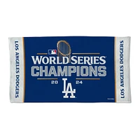 WinCraft Los Angeles Dodgers 2024 World Series Champions Locker Room 22" x 42" Double-Sided Towel