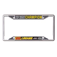 WinCraft Joey Logano 2024 NASCAR Cup Series Champion Laser-Cut Metal License Plate Frame