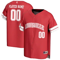Youth GameDay Greats Red Louisville Cardinals NIL Pick-A-Player Baseball Lightweight Jersey
