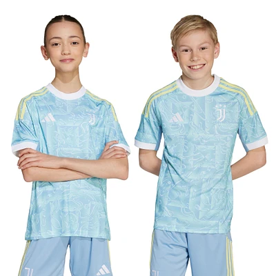 Youth adidas Blue Juventus 2025/26 Away Replica Jersey
