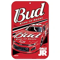 WinCraft Dale Earnhardt Jr. Budweiser 11" x 17" Indoor/Outdoor Sign