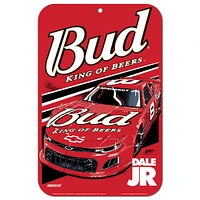 WinCraft Dale Earnhardt Jr. Budweiser 11" x 17" Indoor/Outdoor Sign