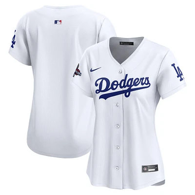 Women's Nike White Los Angeles Dodgers 2024 World Series Champions Home Limited Jersey