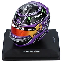 Spark Models Lewis Hamilton Mercedes-AMG Petronas F1 Team Turkish GP 2020 World Champion Mini Helmet