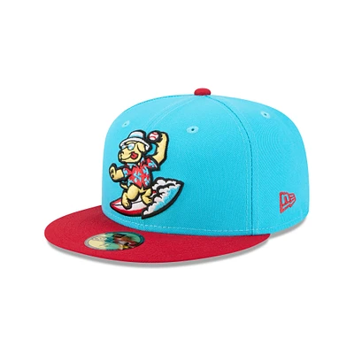 Men's New Era  Blue Clearwater Threshers Theme Nights 59FIFTY Fitted Hat