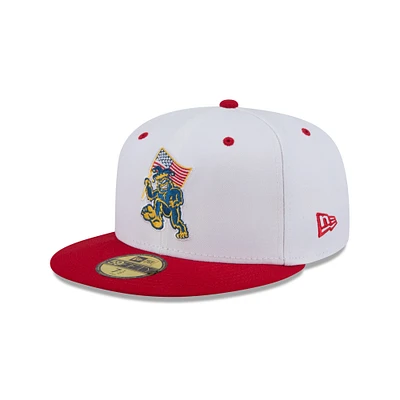 Men's New Era Eugene Emeralds Theme Nights 59FIFTY Fitted Hat