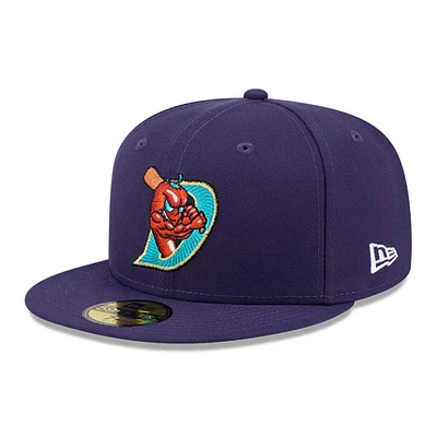 Men's New Era  Purple El Paso Chihuahuas Theme Nights 59FIFTY Fitted Hat