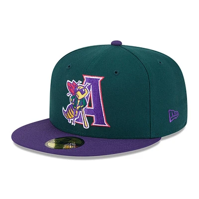 Men's New Era  Green Augusta GreenJackets Theme Nights 59FIFTY Fitted Hat