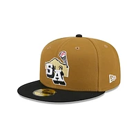Men's New Era  Gold San Antonio Missions Theme Nights 59FIFTY Fitted Hat