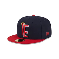 Men's New Era  Navy Inland Empire 66ers Theme Nights 59FIFTY Fitted Hat