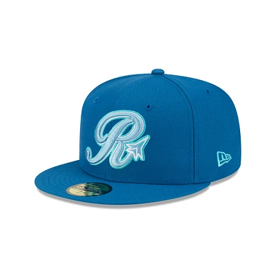 Men's New Era  Blue Inland Empire 66ers Theme Nights 59FIFTY Fitted Hat
