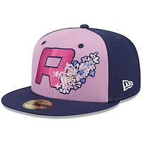 Men's New Era  Purple Rochester Red Wings Theme Nights 59FIFTY Fitted Hat