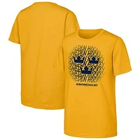 Youth Gold Sweden 2025 4 Nations Face-Off Game Time T-Shirt