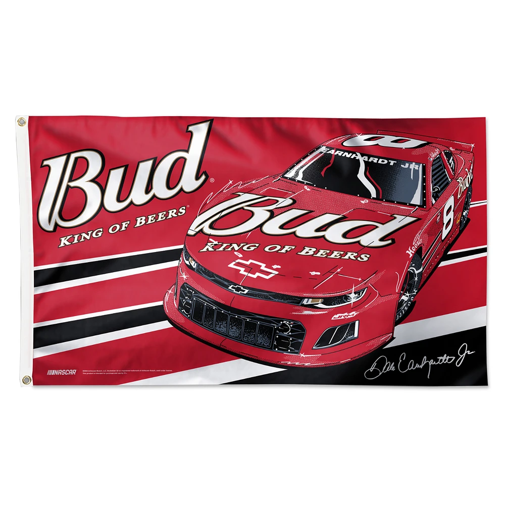 WinCraft Dale Earnhardt Jr.  King of Beers 3" x 5" Two-Sided Deluxe Flag