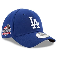 Men's New Era Royal Los Angeles Dodgers 2024 World Series Champions Side Patch 39THIRTY Flex Hat