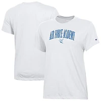 Women's Champion  White Air Force Falcons Core T-Shirt