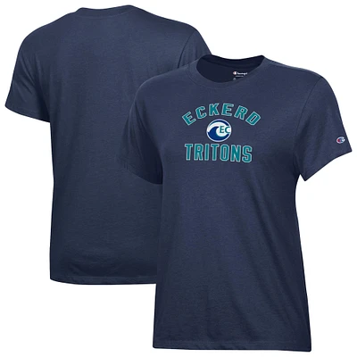 Women's Champion  Navy Eckerd Tritons Core T-Shirt