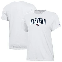 Women's Champion  White Eastern Connecticut State Warriors Core T-Shirt
