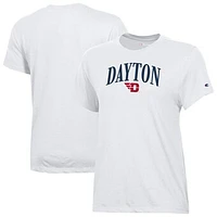 Women's Champion  White Dayton Flyers Core T-Shirt