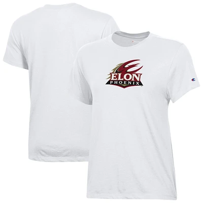 Women's Champion  White Elon Phoenix Core T-Shirt
