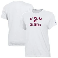 Women's Champion White Eastern Kentucky Colonels Core T-Shirt