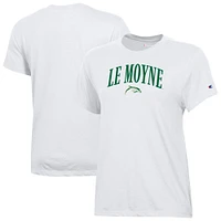 Women's Champion  White Le Moyne Dolphins Core T-Shirt