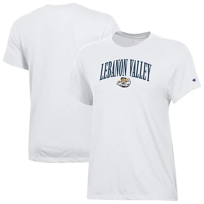 Women's Champion  White Lebanon Valley College Core T-Shirt