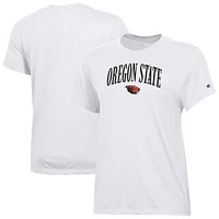 Women's Champion  White Oregon State Beavers Core T-Shirt