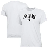 Women's Champion  White Providence Friars Core T-Shirt