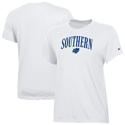 Women's Champion  White Southern Connecticut State Owls Core T-Shirt