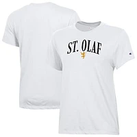 Women's Champion  White St. Olaf Oles Core T-Shirt
