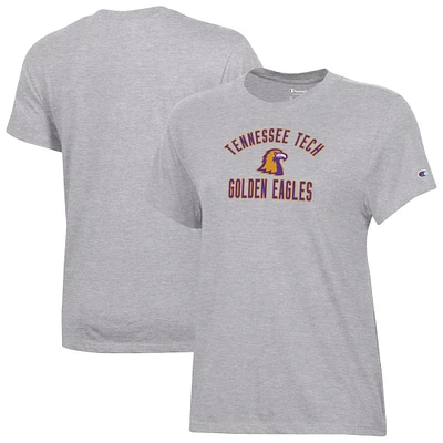 Women's Champion  Gray Tennessee Tech Golden Eagles Core T-Shirt