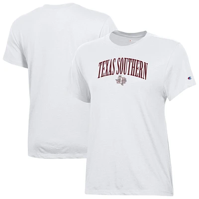 Women's Champion  White Texas Southern Tigers Core T-Shirt