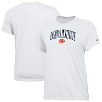 Women's Champion  White SUNY Fashion Institute of Technology Tigers Core T-Shirt