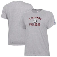 Women's Champion  Gray University of Redlands Bulldogs Core T-Shirt