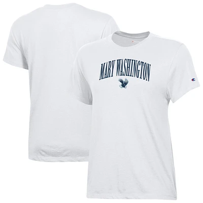 Women's Champion  White University of Mary Washington Eagles Core T-Shirt