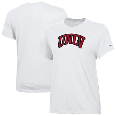 Women's Champion  White UNLV Rebels Core T-Shirt
