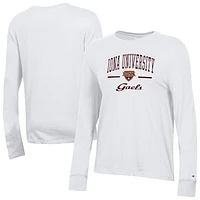 Women's Champion  White Iona University Gaels Core Long Sleeve T-Shirt