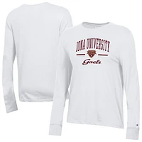 Women's Champion  White Iona University Gaels Core Long Sleeve T-Shirt