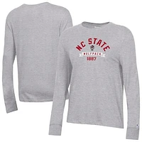 Women's Champion NC State Wolfpack Core Long Sleeve T-Shirt