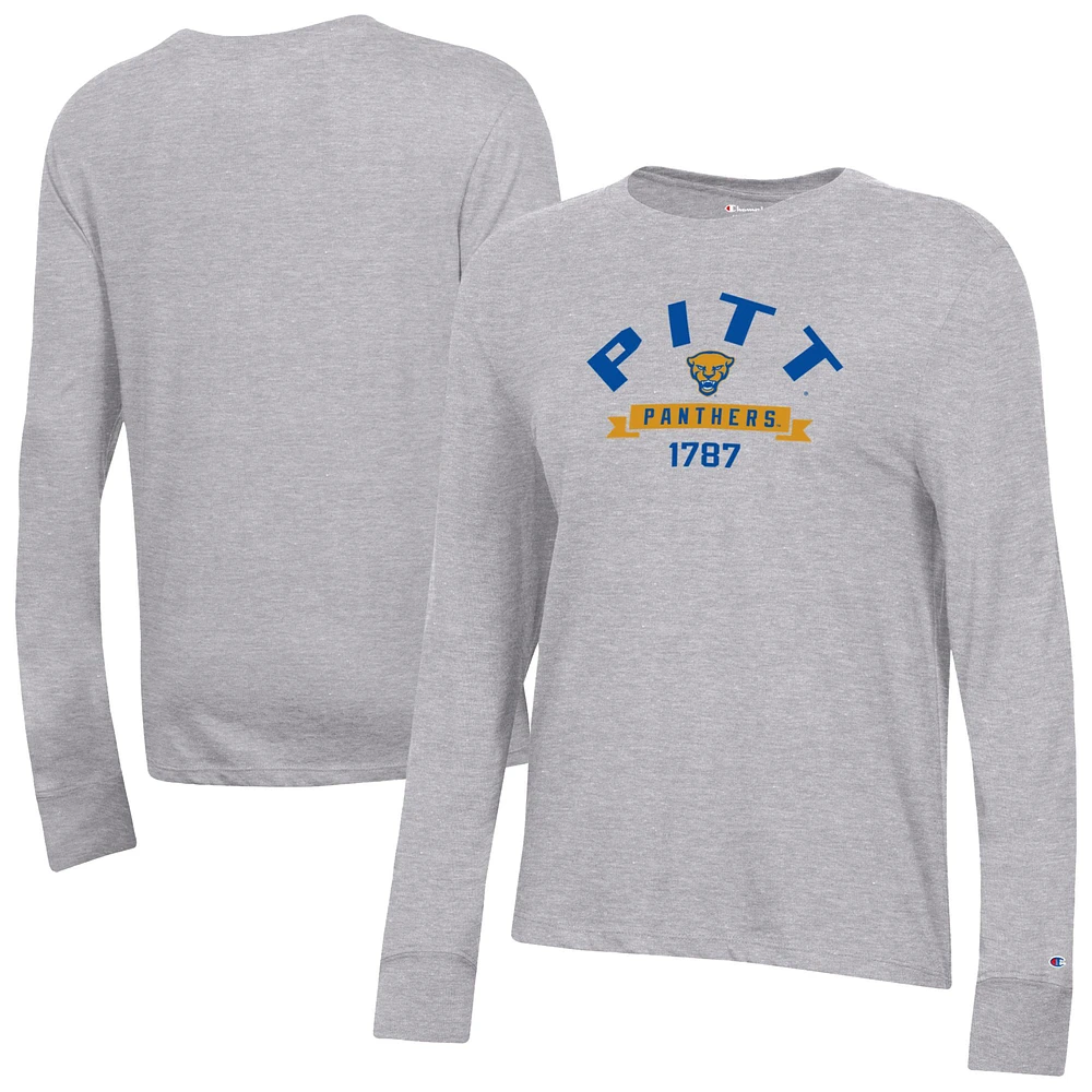 Women's Champion Pitt Panthers Core Long Sleeve T-Shirt