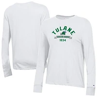 Women's Champion Tulane Green Wave Core Long Sleeve T-Shirt
