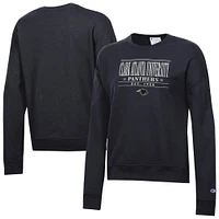 Women's Champion  Black Clark Atlanta University Panthers Powerblend Pullover Sweatshirt