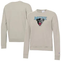 Women's Champion  Oatmeal Maine Black Bears Powerblend Pullover Sweatshirt