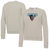 Women's Champion  Oatmeal Maine Black Bears Powerblend Pullover Sweatshirt
