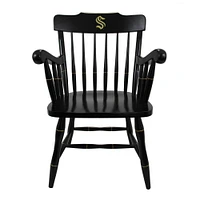Black Seattle Kraken Captain's Chair