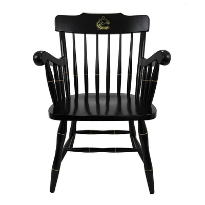 Black Vancouver Canucks Captain's Chair