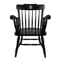 Black Toronto Maple Leafs Captain's Chair