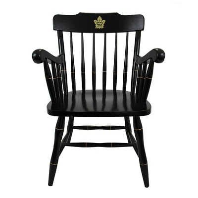 Black Toronto Maple Leafs Captain's Chair