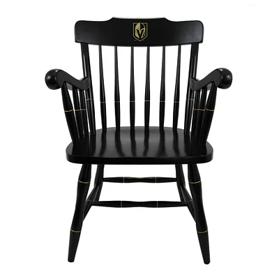 Black Vegas Golden Knights Captain's Chair